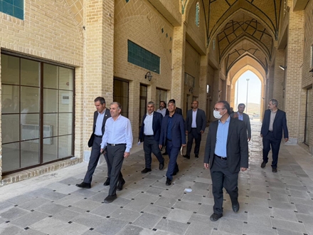 بازدید معاون وزیر صمت از ناحیه صنعتی ظریفان زنجان